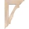 Ekena Millwork Balboa Traditional Smooth Bracket w/ Offset Brace, Douglas Fir, 7 1/2"W x 26"D x 38"H BKT0806X26X38BOA01SDF - alternate 4